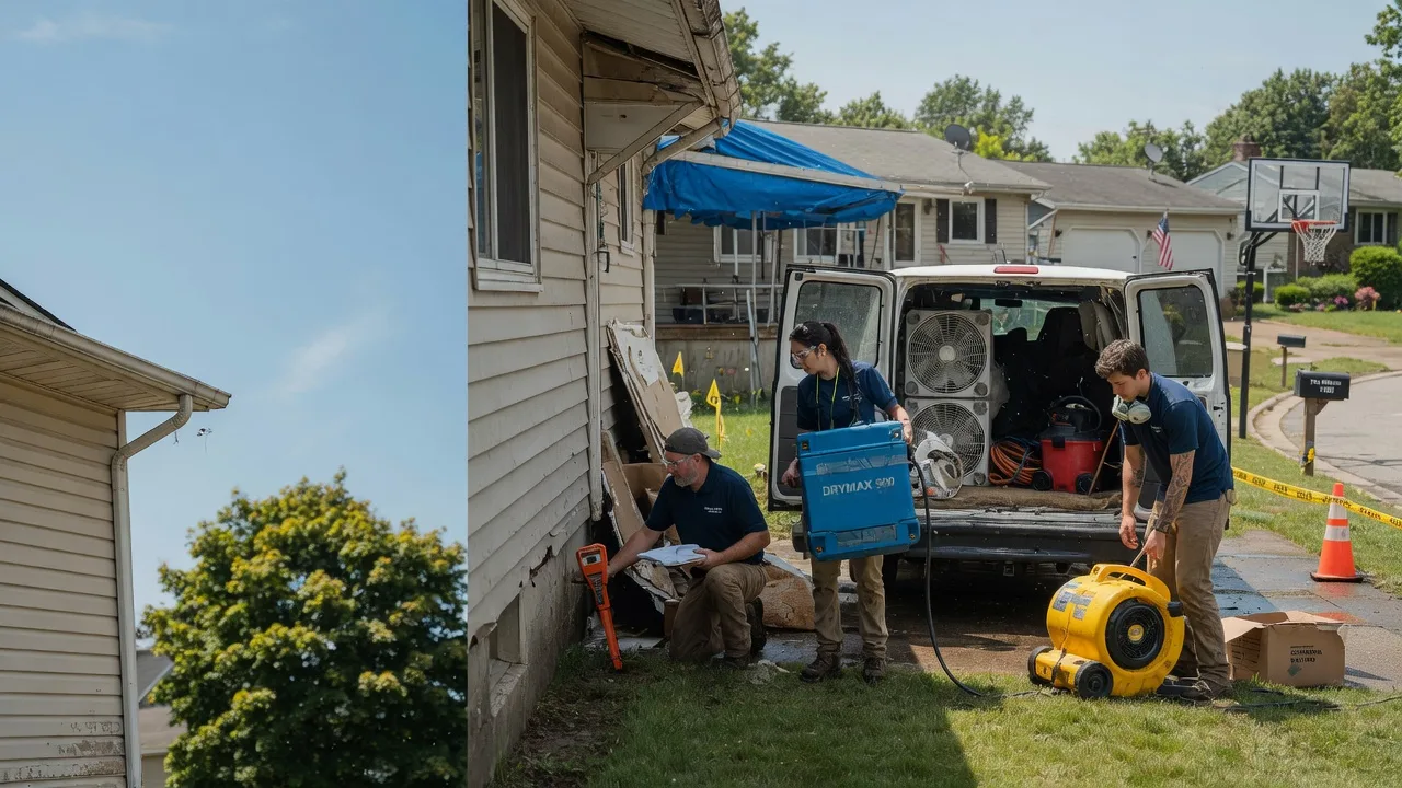 Ceiling Leak Cleanup in Yarmouth, IA near me
